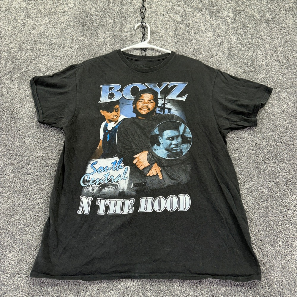 Boyz N The Hood T Shirt Mens L Black Graphic Movie Tee